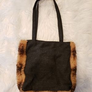 Miu Miu Furry Tote bag